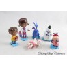 Set of figurines Doctor the plush DISNEY STORE on pvc base set of 6