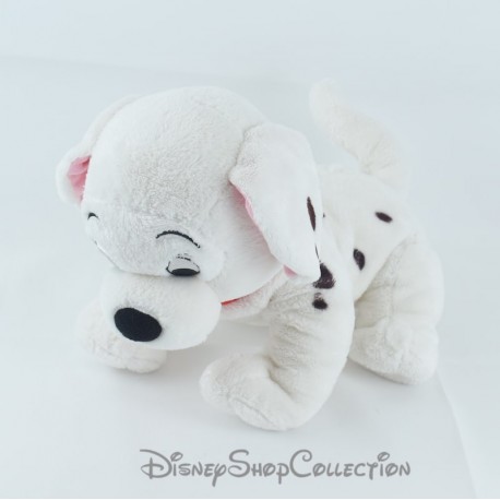 Peluche Penny chien DISNEY STORE Les 101 Dalmatiens collier rouge Disney 32 cm