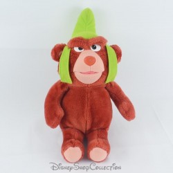 Peluche Gruffi ours DISNEY Mattel Les Gummi pêcheur bonnet vert 32 cm