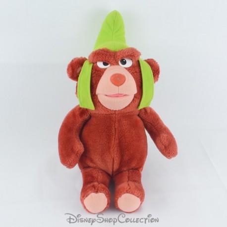 Peluche Oso Gruffi DISNEY Mattel Les Gummi Sombrero de Pescador Verde 32 cm