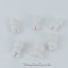 Lot de 11 figurines Snowgie bonhommes de neige DISNEY La Reine des neiges frères Olaf Une fête givrée