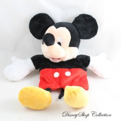 Mickey DISNEY Nicotoy pantalón corto rojo hecho a mano peluche 33 cm