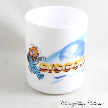 Mug Tic et Tac EURODISNEY Discovery Land Esso Arcopal blanc céramique