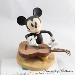 Figurine Mickey WDCC Walt Disney Classics Hawaiian Holiday Harmony guitare (R17)