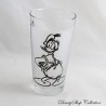 Verre haut Donald DISNEY croquis dessin esquisse noir blanc opaque 15 cm