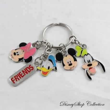 Mickey keyring DISNEYLAND PARIS Friends Mickey and his Disney friends