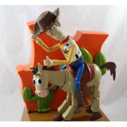 Vintage Pil Poil und Woody Talking Bank DISNEY Thinkway Automat Toy Story 35 cm