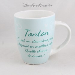 Mickey DISNEY Onkel Nachricht Tasse Ich liebe dich sehr!