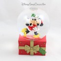 Snow globe Mickey et Minnie DISNEY Bisous sous le gui