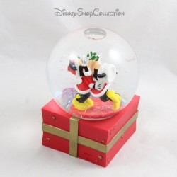 Topolino e Minnie DISNEY Snow Globe baci sotto il vischio