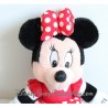 Pisello rosso vestito bianco della peluche Minnie DISNEYLAND PARIS Disney 28cm