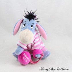 Burro Peluche Abanico Eeyore DISNEY STORE Rosa Prisionero de amor 18 cm