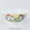 DISNEY Arcopal Mowgli Shere Khan Baloo Bagheera Ciotola Libro della Giungla in Ceramica Bianca 14 cm