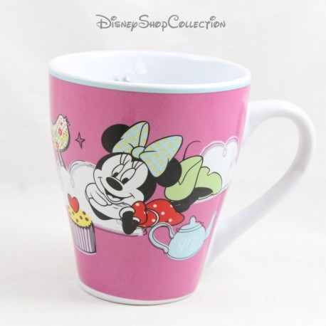 Minnie Mouse DISNEY mug rosa taza de magdalenas