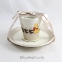 Taza de café con platillo DISNEY STORE Winnie the Pooh