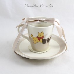 Tasse à café avec soucoupe DISNEY STORE Winnie l'ourson