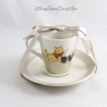 Taza de café con platillo DISNEY STORE Winnie the Pooh