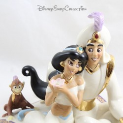 Aladdin e Jasmine DISNEY LENOX Figura di corsa sul tappeto magico