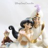 Aladdin y Jazmín DISNEY LENOX Figura de paseo en alfombra mágica