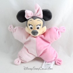 Doudou semi plat Minnie DISNEY BABY étoile rose