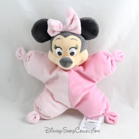 Peluche semiplano Minnie DISNEY BABY star rosa