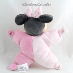 Doudou semi plat Minnie DISNEY BABY étoile rose