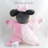 Doudou semi plat Minnie DISNEY BABY étoile rose