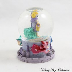 Mini bola de nieve Aurora DISNEY La Bella Durmiente pequeña bola de nieve RARE 7 cm