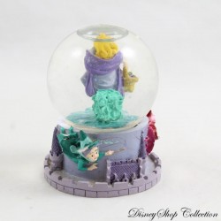 Mini bola de nieve Aurora DISNEY La Bella Durmiente pequeña bola de nieve RARE 7 cm