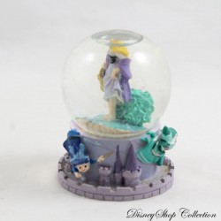 Mini bola de nieve Aurora DISNEY La Bella Durmiente pequeña bola de nieve RARE 7 cm