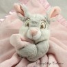 Conejito Plano Pan Pan DISNEY STORE Manta Rosa Satén Thumper Bambi 37 cm