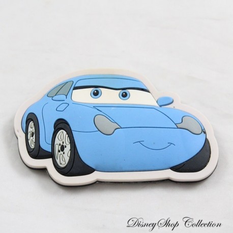 Sally Porsche DISNEY STORE Cars Blue Car Magnet Soft Magnet 8 cm