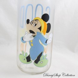 Mickey Glasflasche DISNEY Guten Morgen Zeit Aufwachen 27 cm