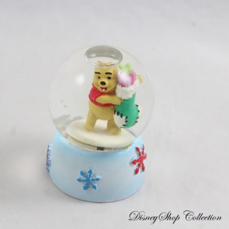 Mini snow globe Winnie the Pooh DISNEY Christmas sock gifts snow globe 7 cm