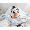 Cape poncho Olaf DISNEYLAND PARIS La reine des neiges blanc bleu manteau capuche Disney 14 ans