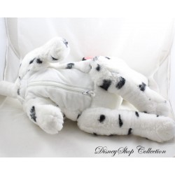 Pigiama Organizer Peluche Cane Pongo DISNEY 101 Dalmata Bianco Nero 47 cm