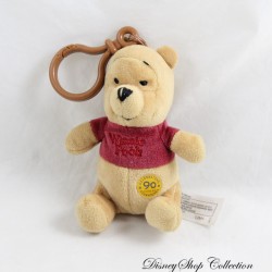 Porte clés peluche Winnie l'ourson DISNEY Celebrating adventures 90 ans