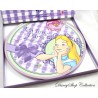 Piatto torta Alice DISNEYLAND PARIS Alice nel Paese delle Meraviglie Tea Time a Parigi Piatto Bistrot torte 30 cm