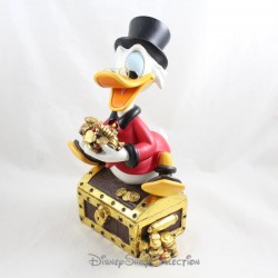 Figurine oncle Picsou DISNEY Scrooge sur son trésor