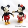 Anciennes figurines Mickey et Minnie DISNEY Schylling rétro posables vinyle doll (R20)