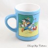 Goofy and Donald DISNEY STORE Mug Blue Golf Ceramic Mug 12 cm