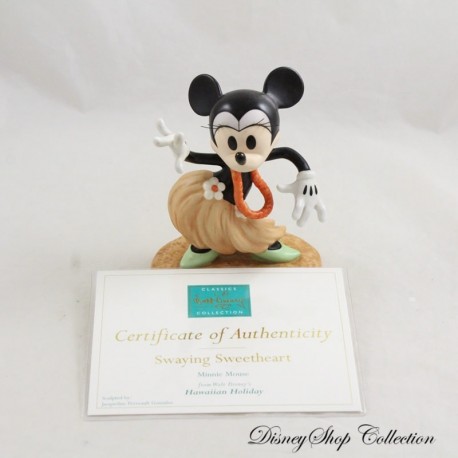 Walt Disney Classics Hawaiian Holiday Soneggiante Fidanzata WDCC Minnie Figura (R20)