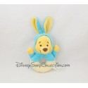 Hochet Winnie l'ourson DISNEY BABY capuche bleu jaune 