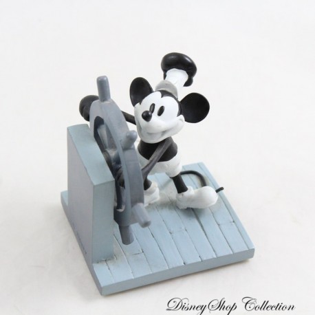 Figurine en résine Mickey DEMONS & MERVEILLES Disney Steamboat statuette de collection 7 cm