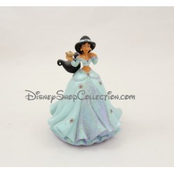 Figurine résine Jasmine DISNEYLAND PARIS Aladdin robe bleu Disney 10 cm
