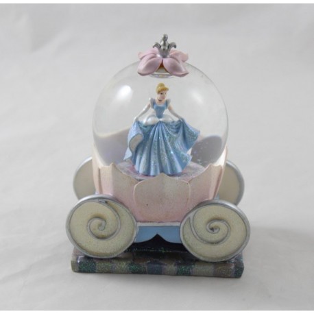 Globo de nieve Cenicienta DISNEY STORE carro pequeña bola de nieve 12 cm