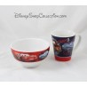 Mug + DISNEY Cars 2 red Cup blue Bowl ceramics