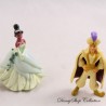 Ensemble de mini figurines Princesses DISNEY lot de 8 Cendrillon Ariel Tiana Prince Charmant Aladdin ...