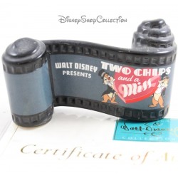 Figurine bobine WDCC Two Chips and a Miss DISNEY Opening Title Tic et Tac séducteur