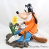 Figurine en résine Dingo DISNEY Rutten statuette Dingo plante une fleur jardine 28 cmRARE